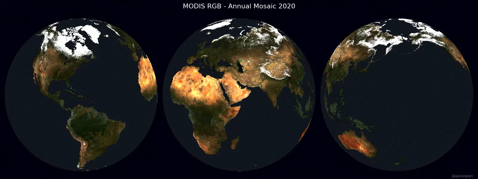 MODIS imagery 2020